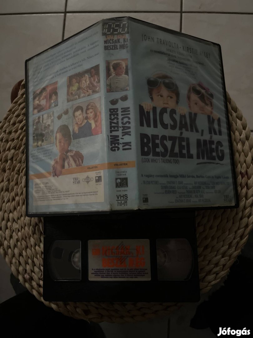 Nicsak ki beszél még vhs film