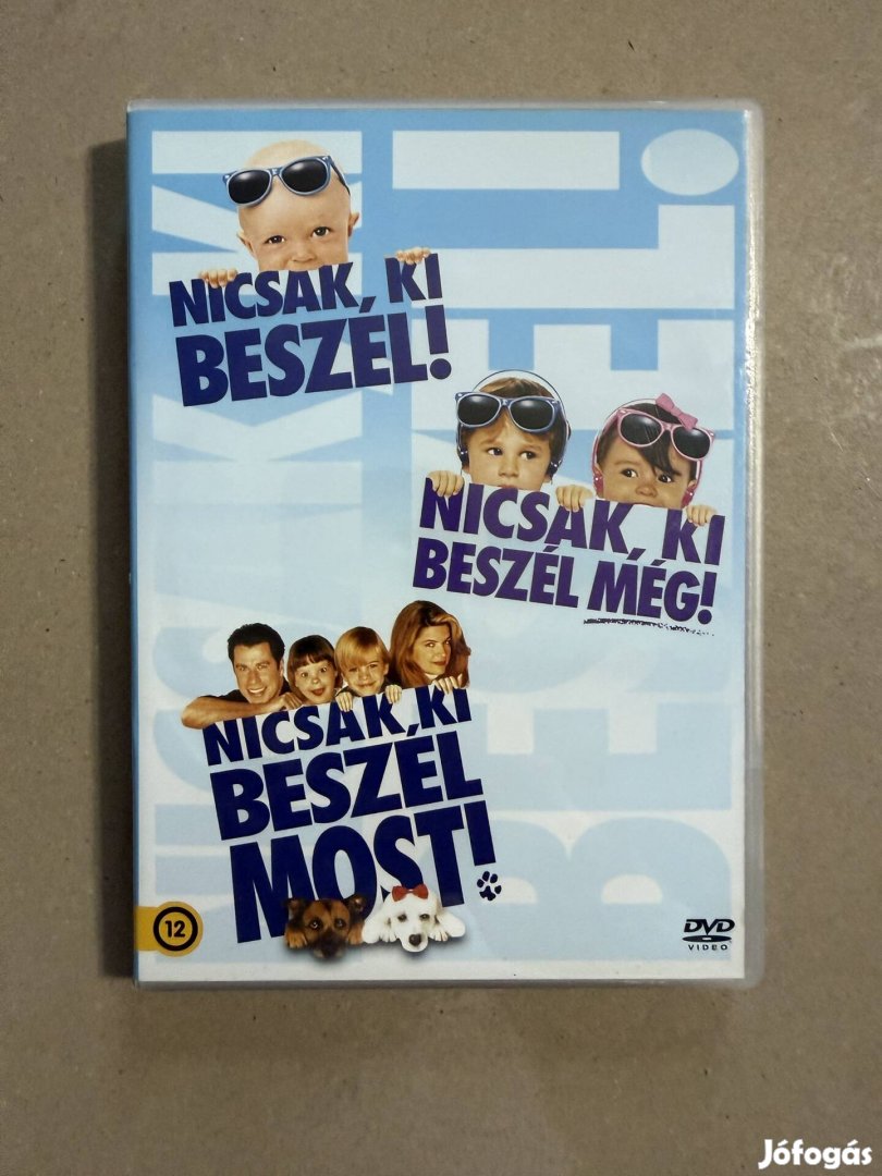 Nicsak ki beszél trilógia dvd