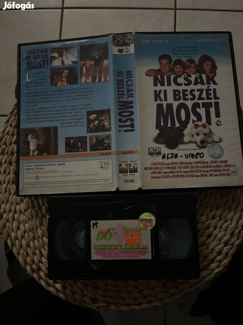 Nicsak ki heszél most vhs film