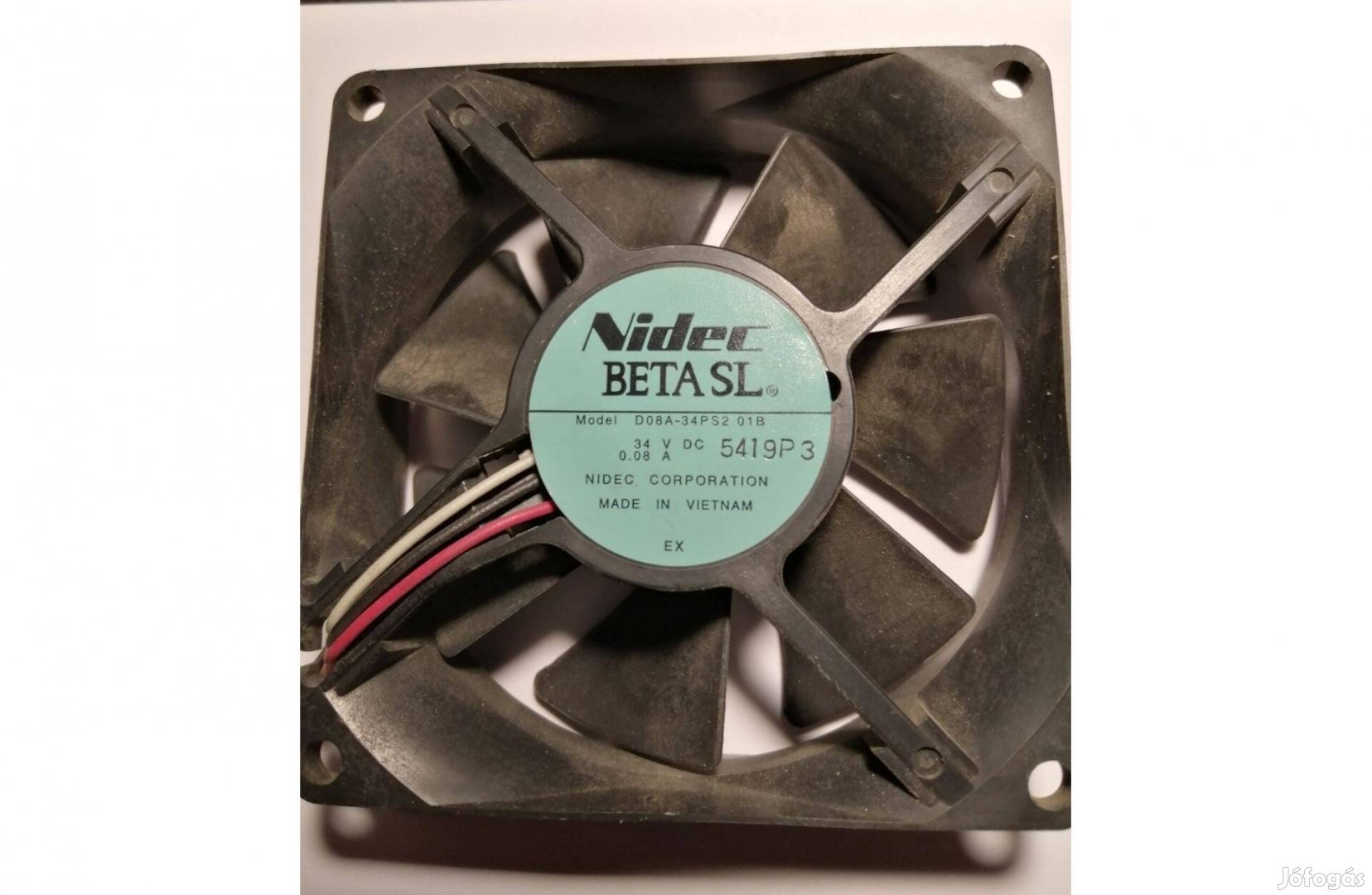 Nidec ventilátor