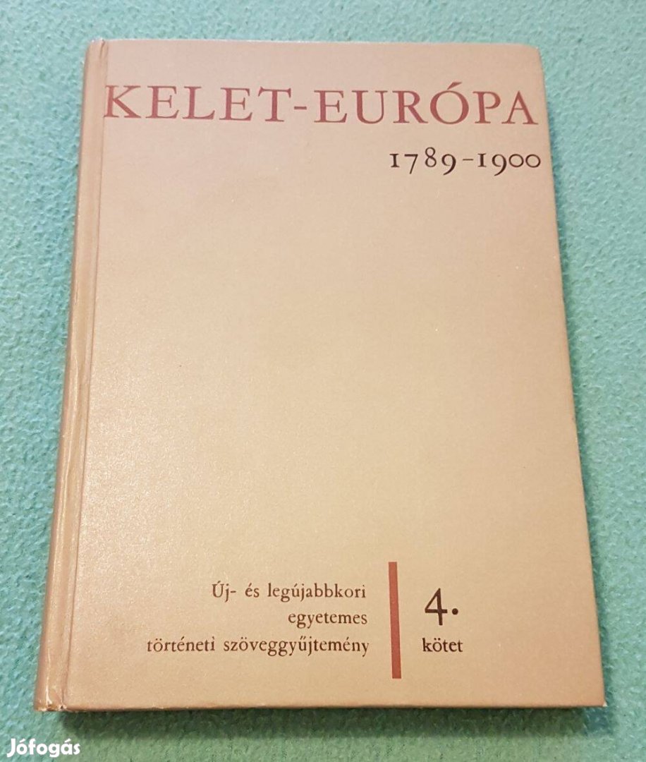 Niederhauser Emil - Kelet-Európa 1789-1900 könyv