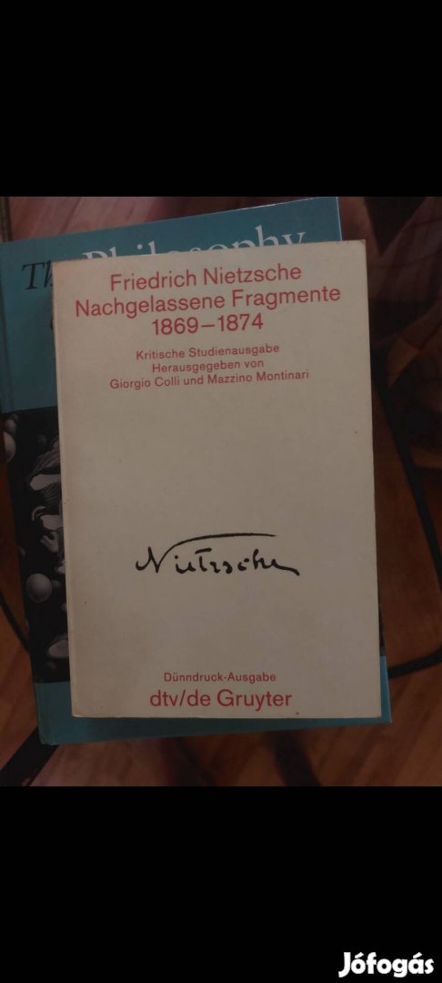 Nietzsche Nachgelassene Fragmente 1869-1974