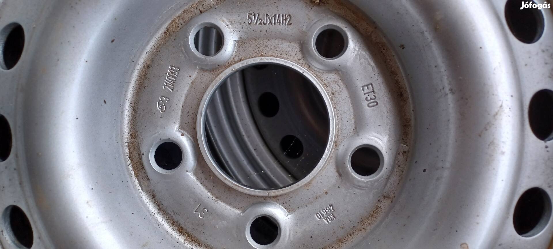 Niewiadow autószállító trailer acélfelni garnitúra eladó!