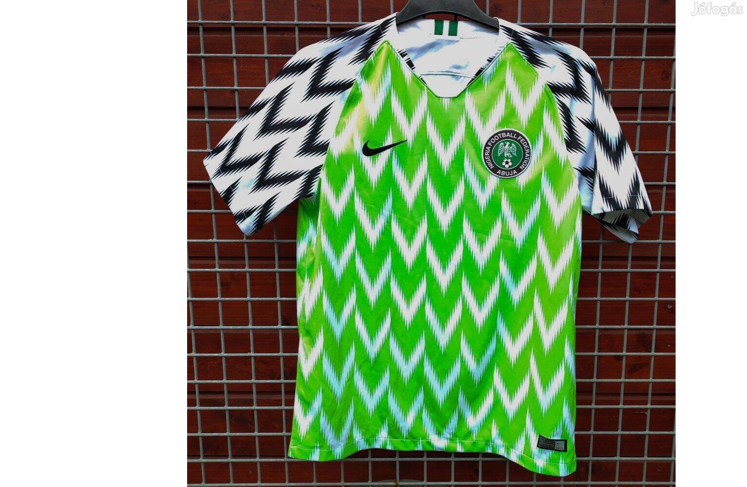 Nigéria válogatott eredeti Nike 2018-as mez (M-es)