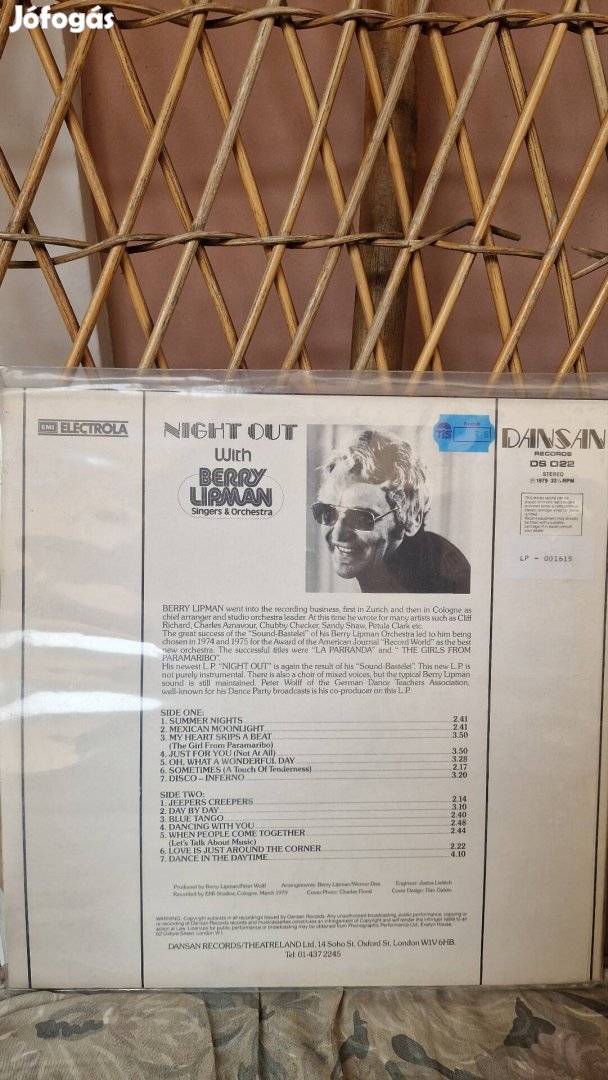 Night Out válogatás lemez