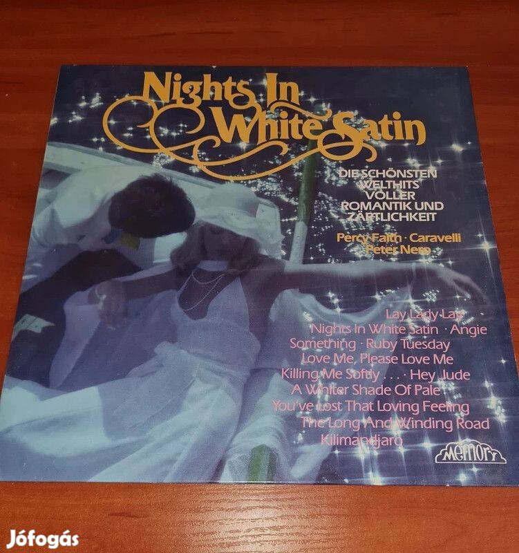 Nights In White Satin; LP, Vinyl, bakelit