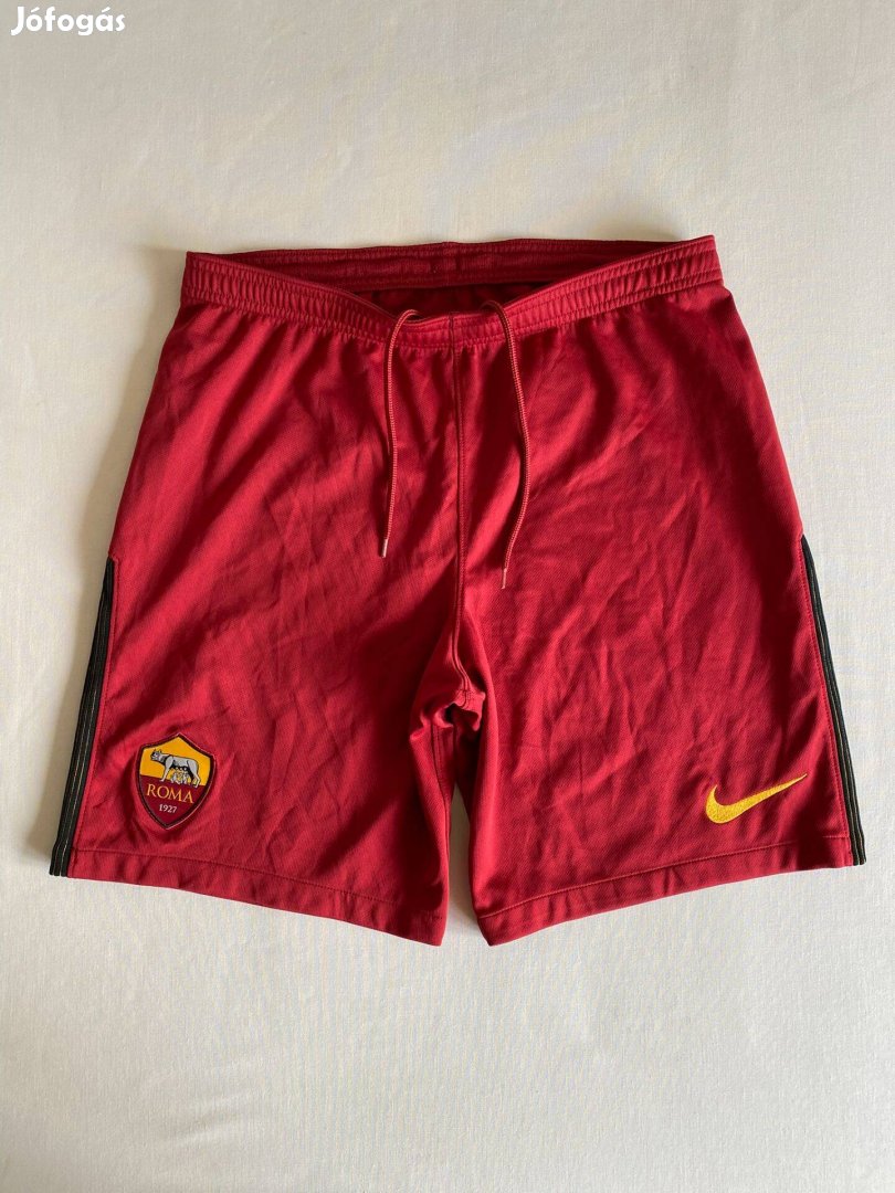 Nike AS Roma 2020-21 hazai férfi rövidnadrág, S-es