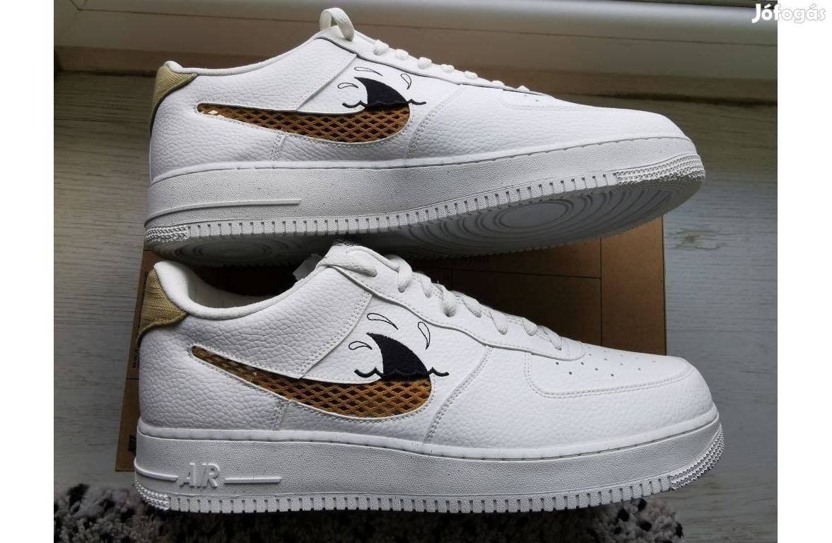 Nike Air Force 1 07 LV8 NN fehér 44.5-es bőr férfi utcai cipő. Teljese