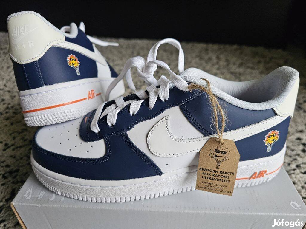 Nike Air Force 1 07 LV8 bőr 38-as utcai cipő. Teljesen új, eredeti cip