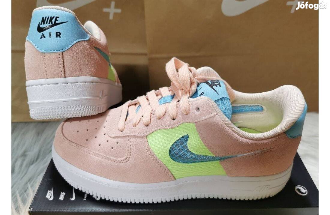 Nike Air Force 1 07 SE női 40.5-es bőr utcai cipő. Teljesen új, eredet