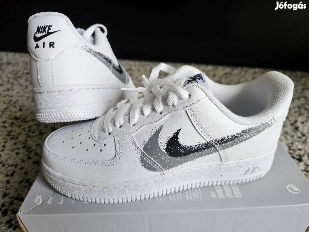 Nike Air Force 1 07 férfi fehér 41 42 44 44.5 és 46-os bőr utcai cipő