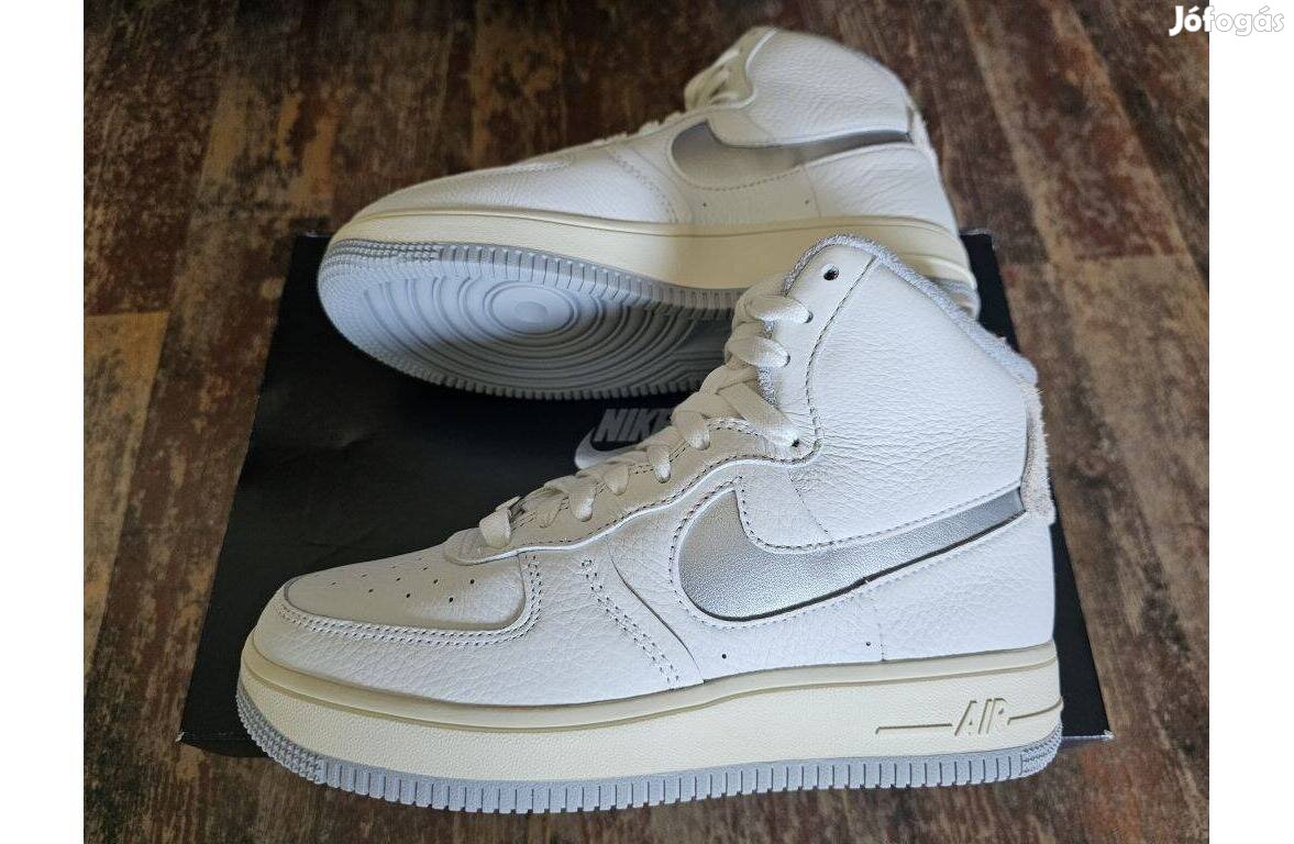 Nike Air Force 1 Sculpt fehér 37.5 és 39-es női bőr utcai cipő. Új