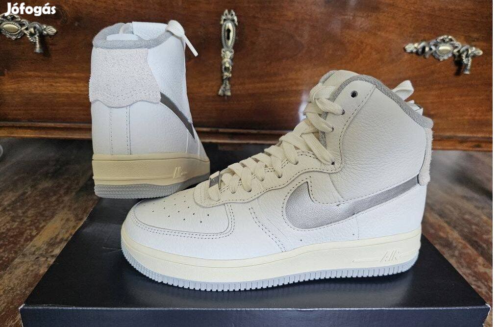 Nike Air Force 1 Sculpt fehér 43 44.5 45.5 és 47.5-es bőr utcai cipő