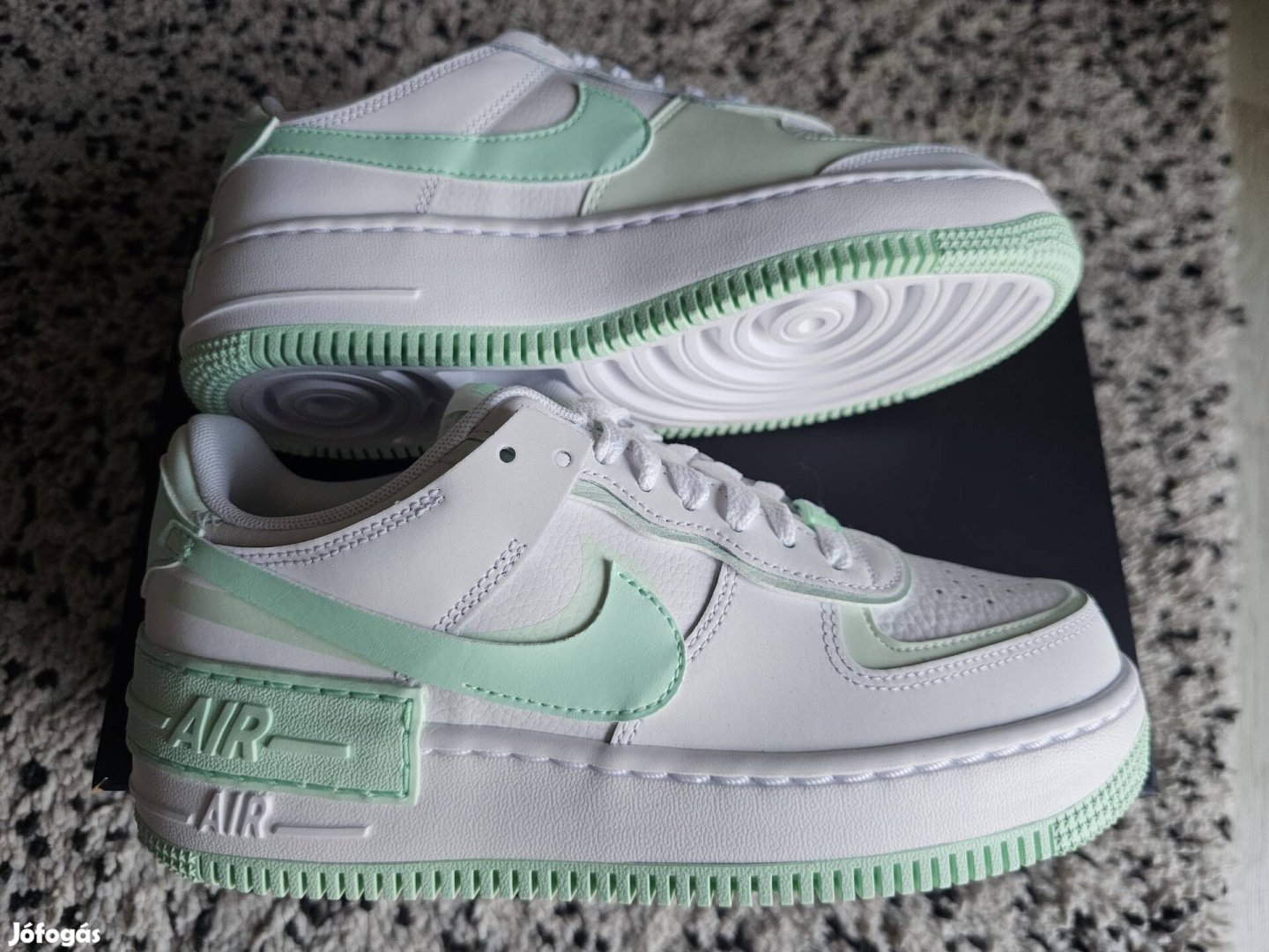 Nike Air Force 1 Shadow 42-es bőr utcai cipő