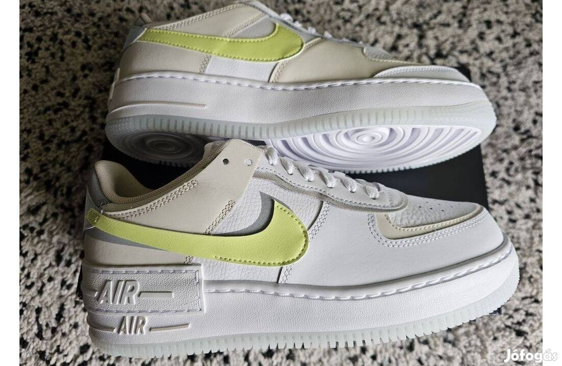 Nike Air Force 1 Shadow női 40.5-es bőr utcai cipő. Teljesen új,