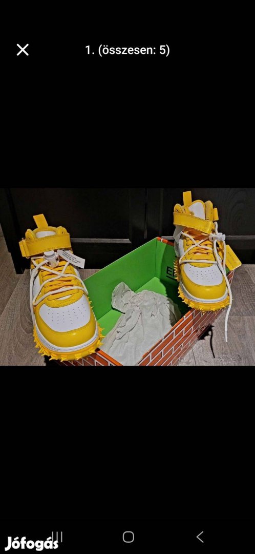 Nike Air Force 1 Varsity maize