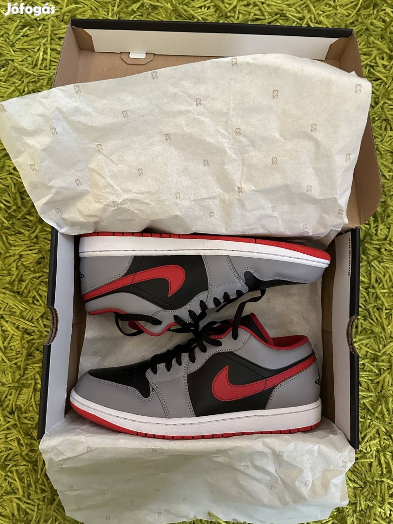 Nike Air Jordan 1 Low férfi cipő 45.5 Új!