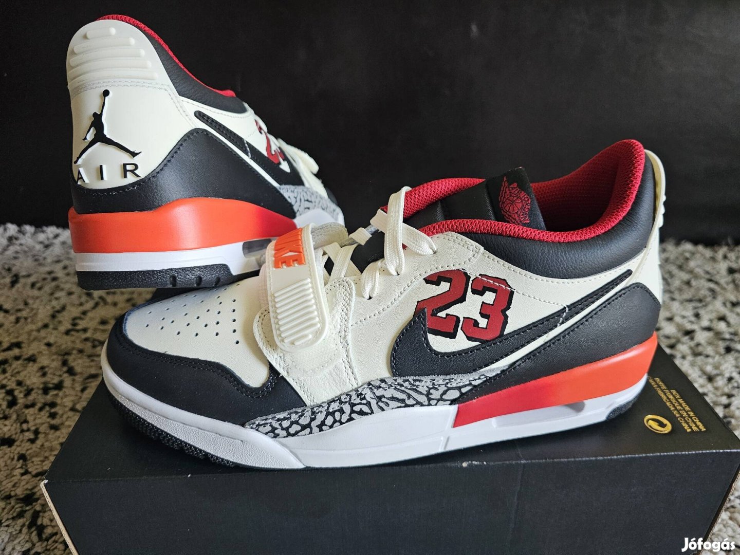 Nike Air Jordan Legacy 312 Low 42.5-es bőr utcai cipő.