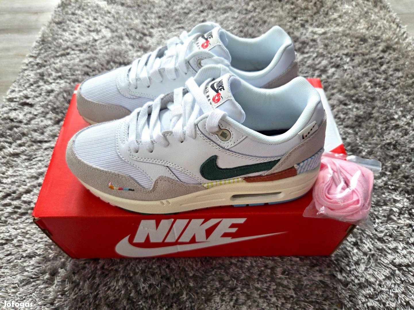 Nike Air Max 1 Fehér Női Cipő 38-as