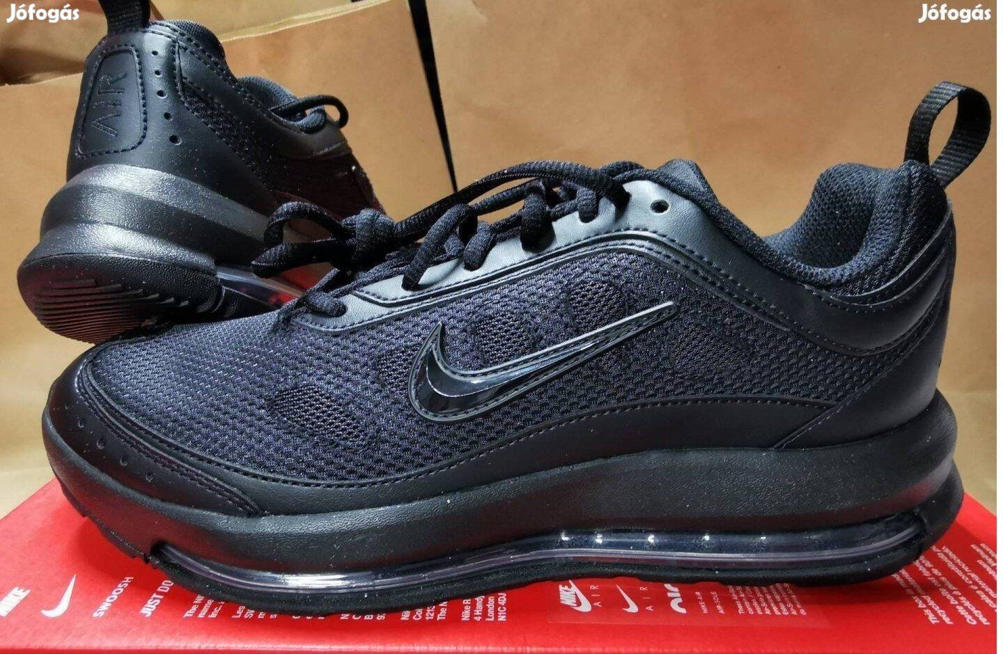 Nike Air Max AP fekete 48.5-es utcai cipő. Teljesen új, eredeti cipő