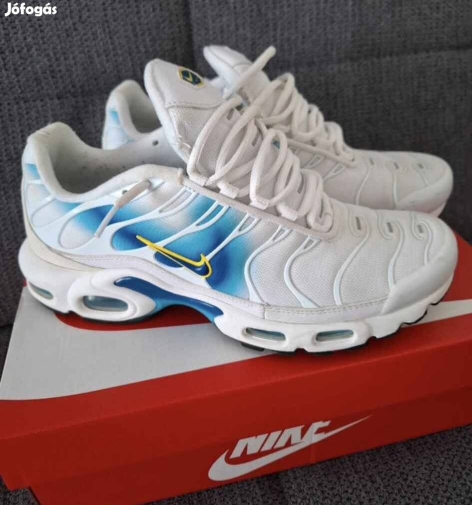 Nike Air Max Plus kék/fehér/sárga (újszerű) 