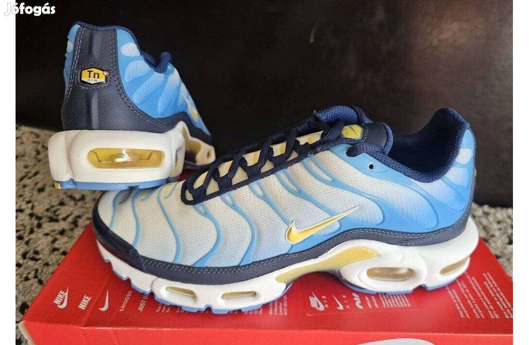 Nike Air Max Plus világoskék 39-es utcai cipő. Teljesen új, eredeti ci