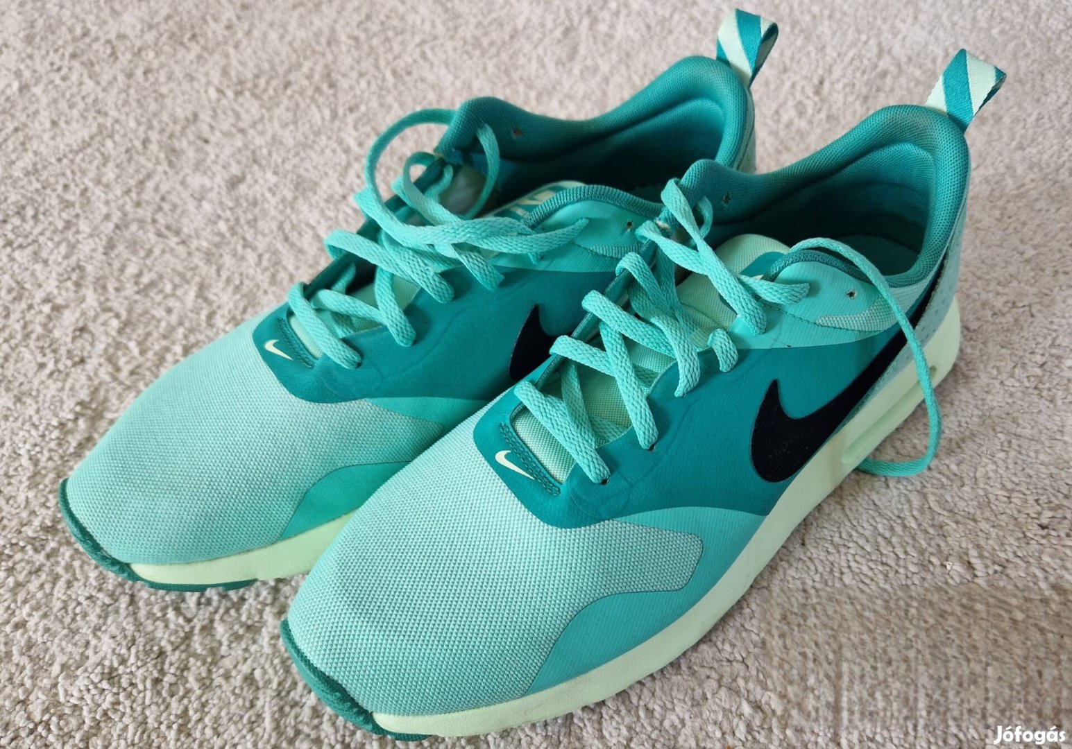 Nike Air Max Tavas Green Glow 45-ös cipő