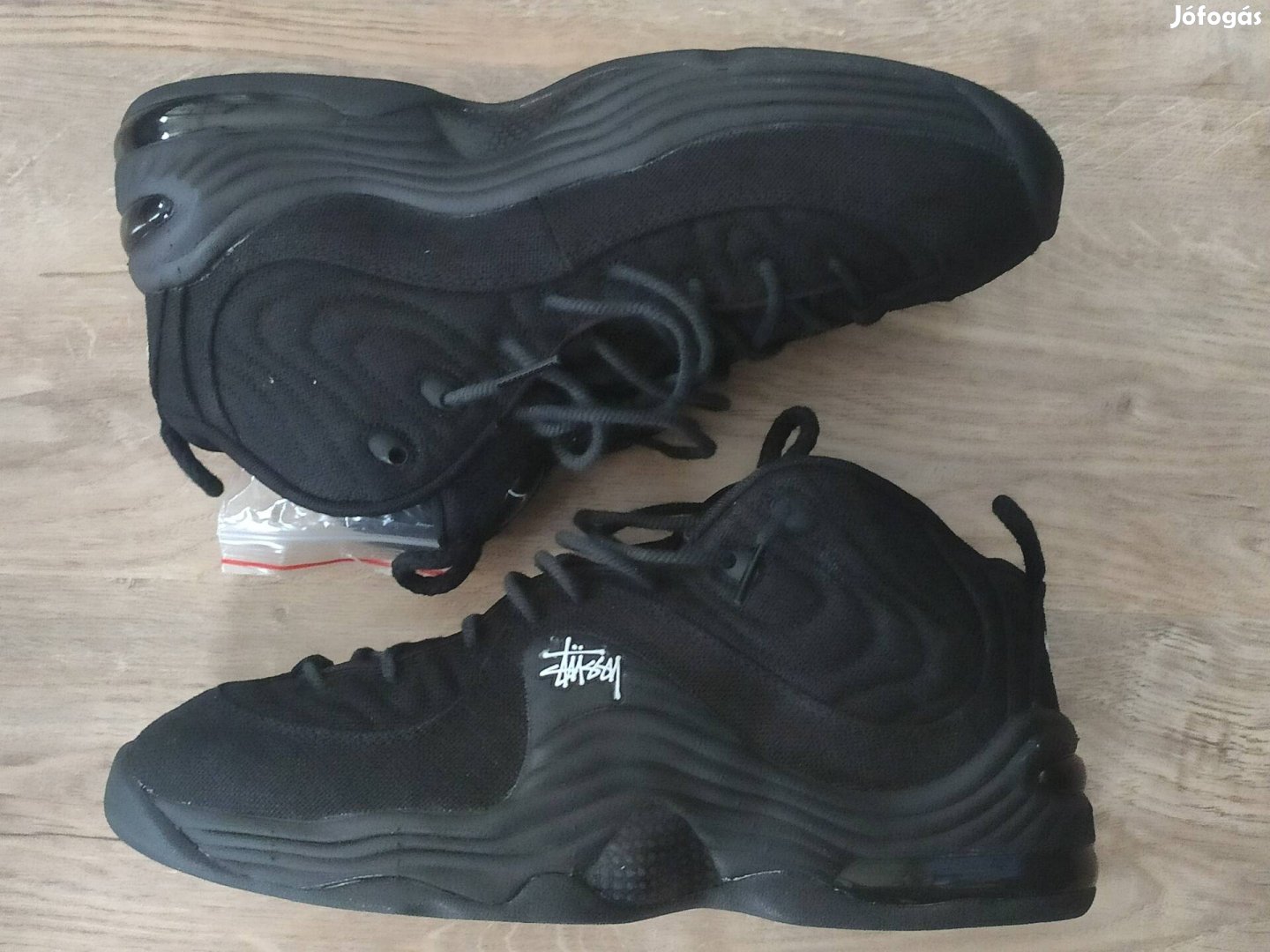 Nike Air Penny 2 Stussy Black, új, 45 méret 