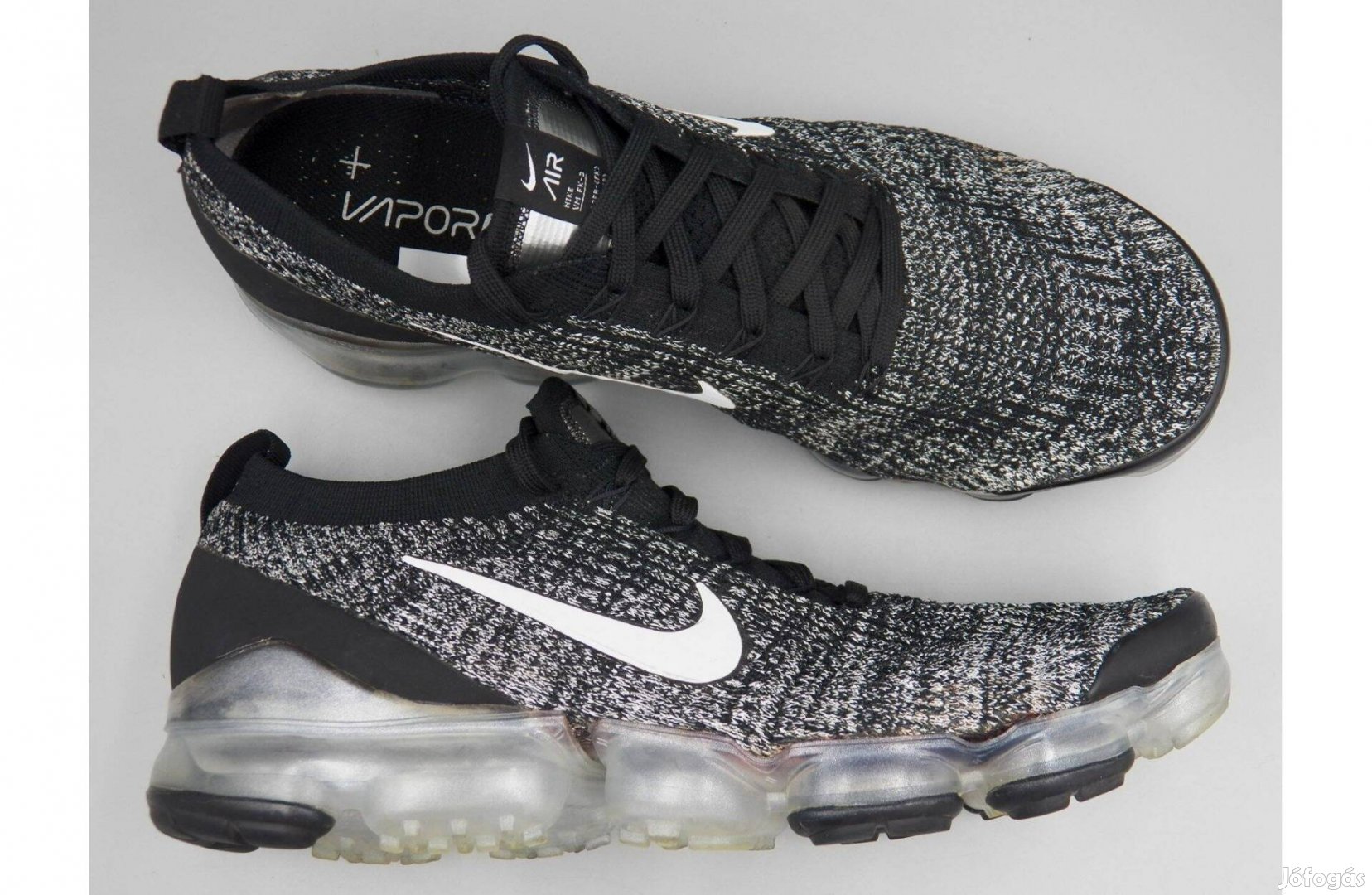 Nike Air Vapormax Flyknit 3 Oreo - 47 -es méretű