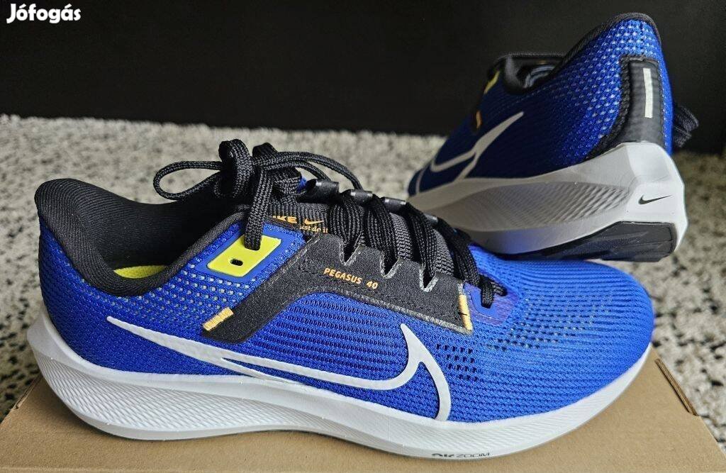 Nike Air Zoom Pegasus 40 kék 39 és 42-es futó cipő. Teljesen új