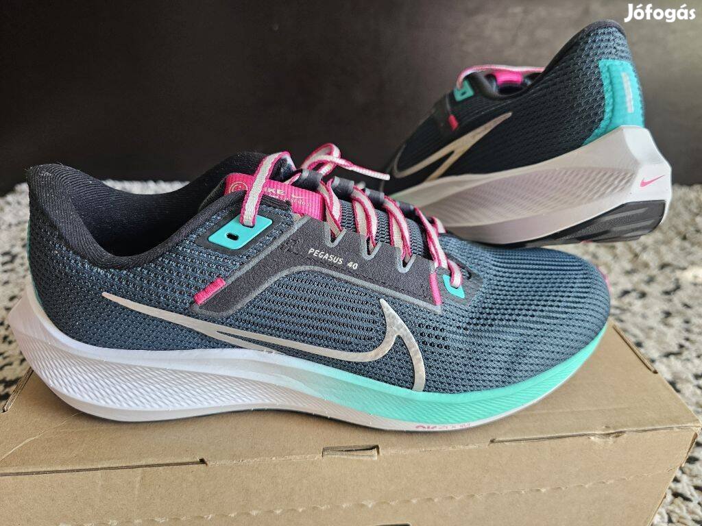 Nike Air Zoom Pegasus 40 zöld női 41-es futó cipő. Teljesen új, eredet