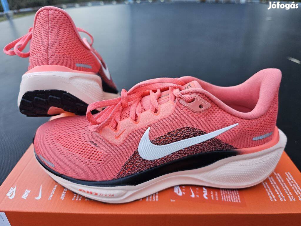 Nike Air Zoom Pegasus 41 piros 38 38.5 és 41-es futó cipő.