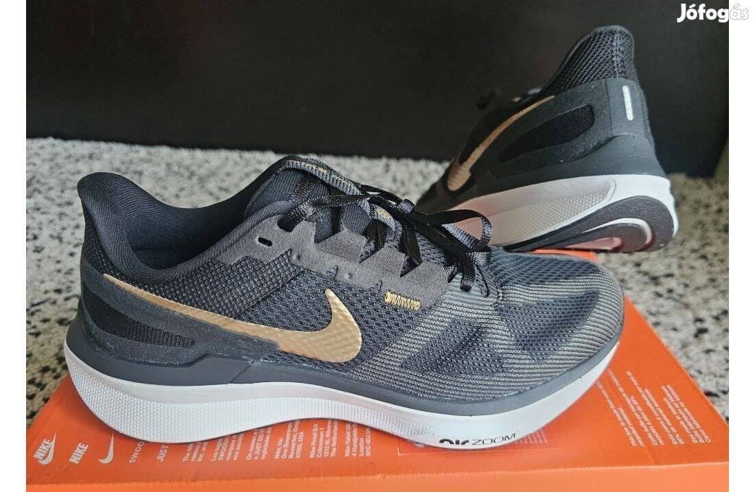 Nike Air Zoom Structure 25 fekete 40-es futó cipő. Teljesen új,