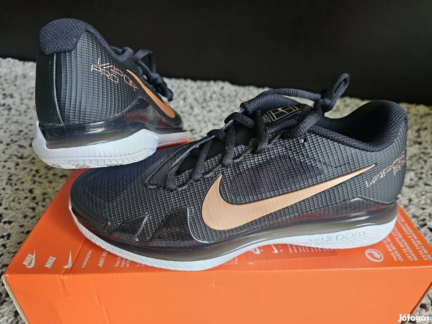 Nike Air Zoom Vapor Pro Clay 39-es női tenisz cipő. Teljesen új, erede