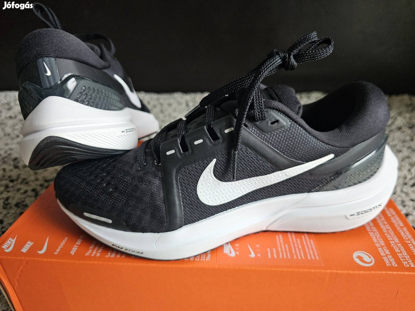 Nike Air Zoom Vomero 16 fekete 38.5-es futó cipő. Teljesen új, eredeti