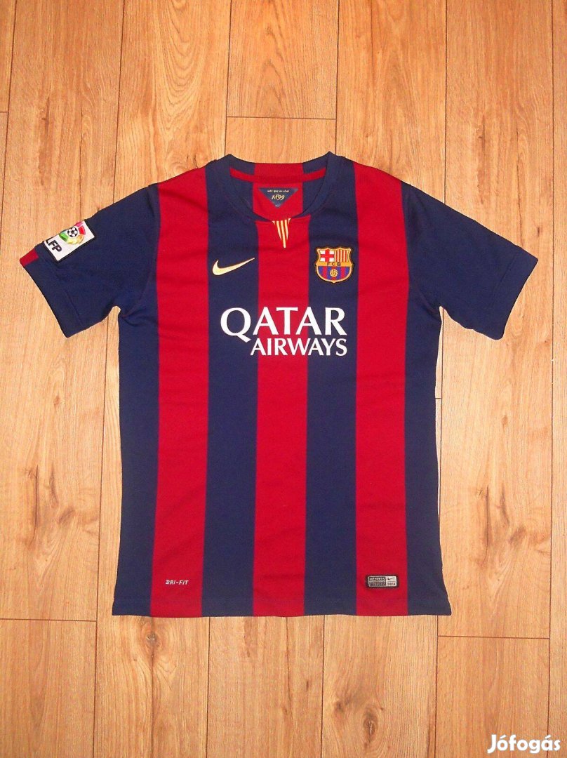 Nike Barcelona 2014/2015 rövid ujjú mez (S-es)