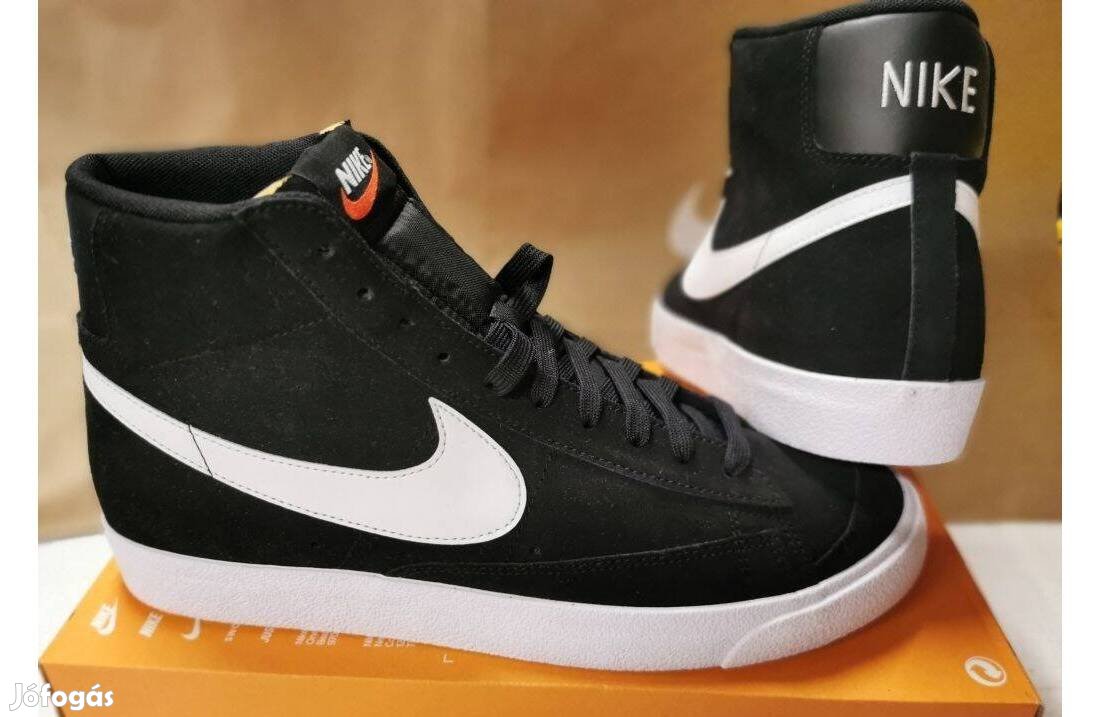 Nike Blazer Mid 77 Suede 45.5-es bőr utcai cipő. Teljesen új, eredeti