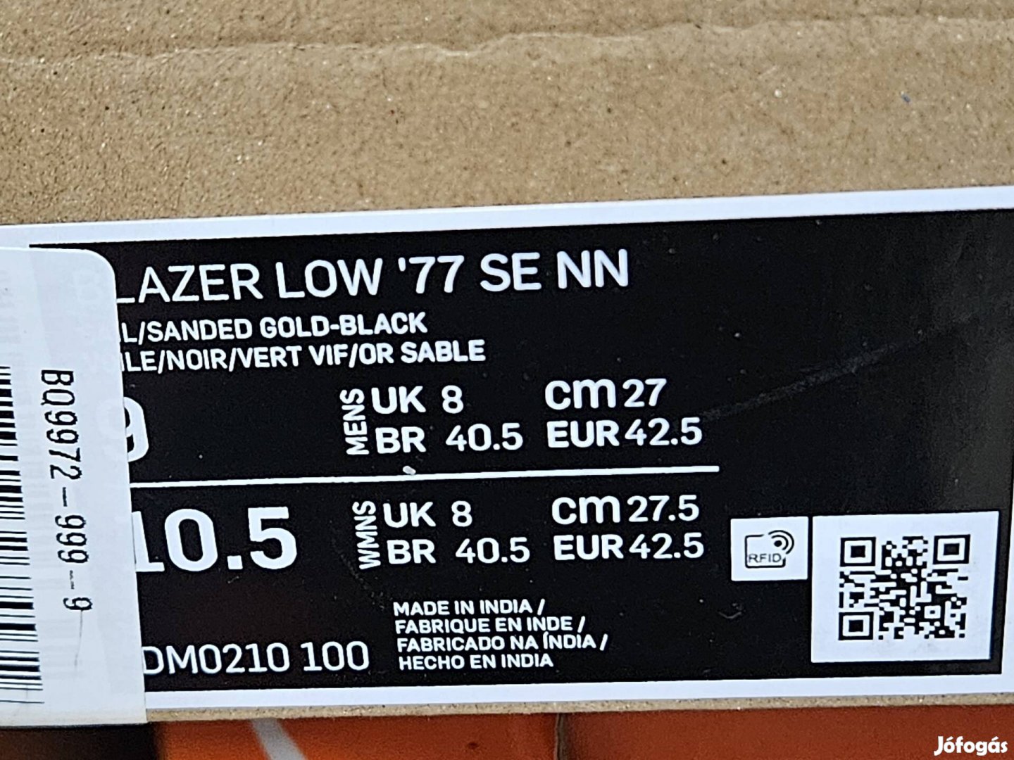Nike Blazer '77 Low x Sunclub férfi cipő 41 / 44
