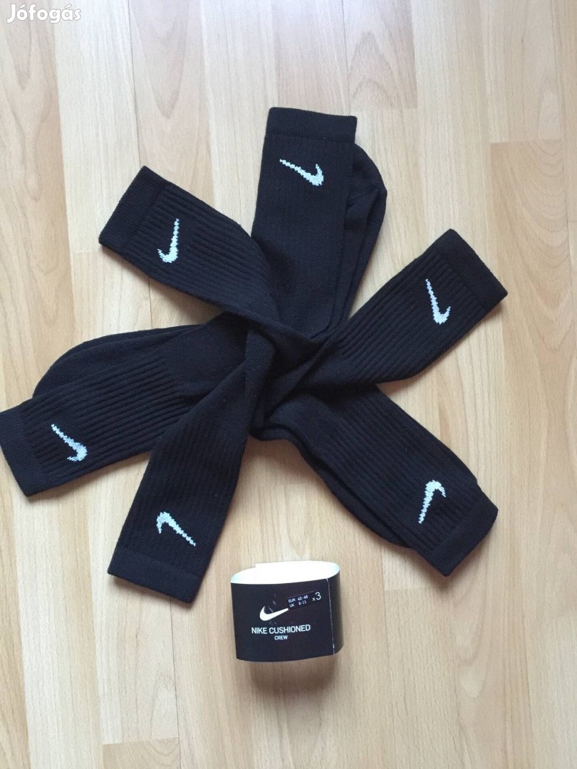 Nike Cushioned - Training Crew Socks (3 Pairs) - pamut zokni szett. 