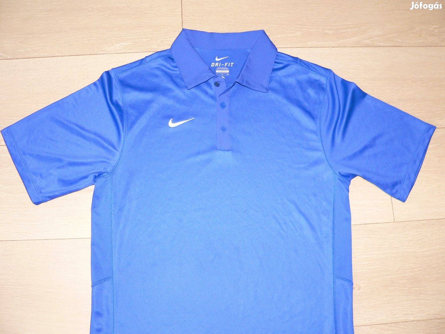 Nike Dri-Fit rövid ujjú galléros póló (M)