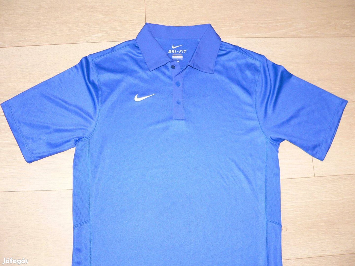 Nike Dri-Fit rövid ujjú galléros póló (M)