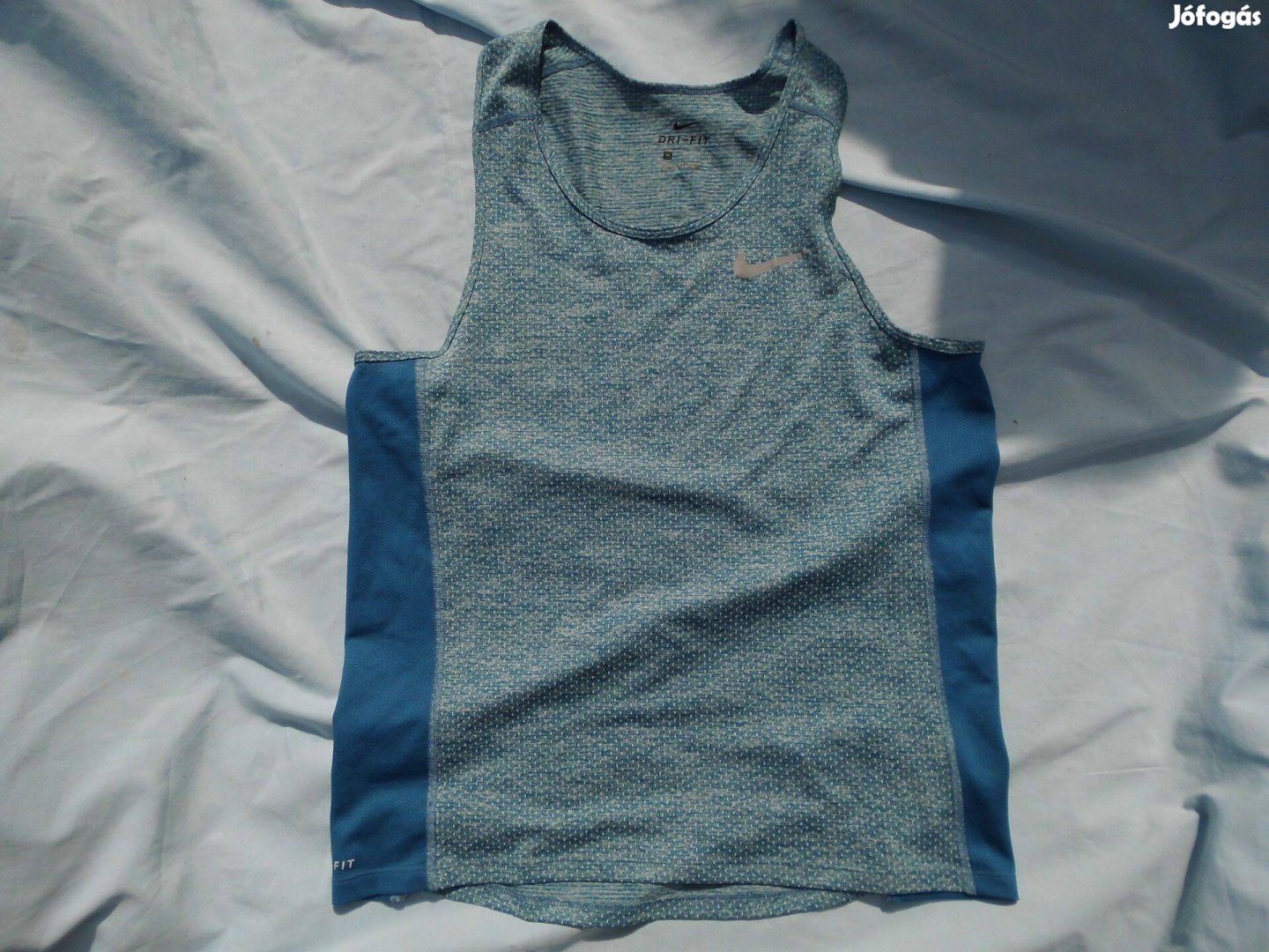 Nike Dry-Fit kék M-es férfi trikó póló eladó