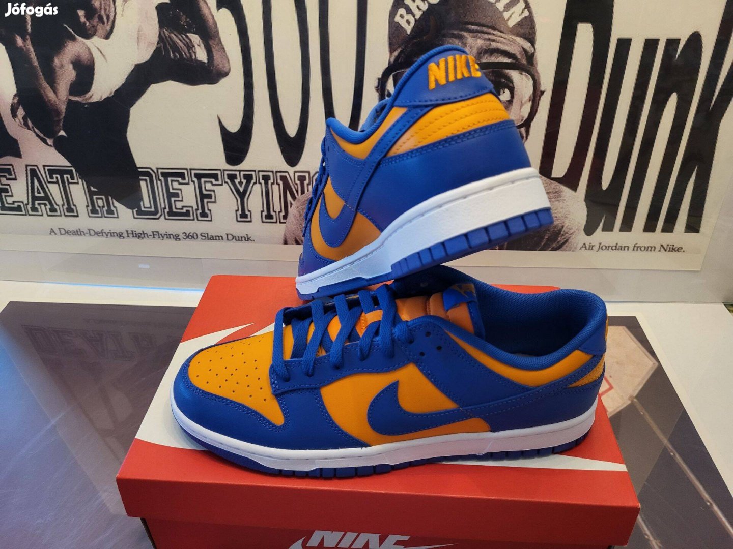 Nike Dunk Low Knicks cipő 45 méret, új, eredeti