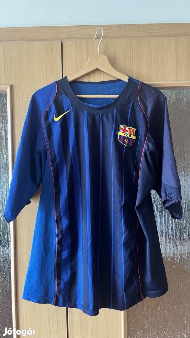 Nike FC Barcelona 2004-2005 idegenbeli L-es mez