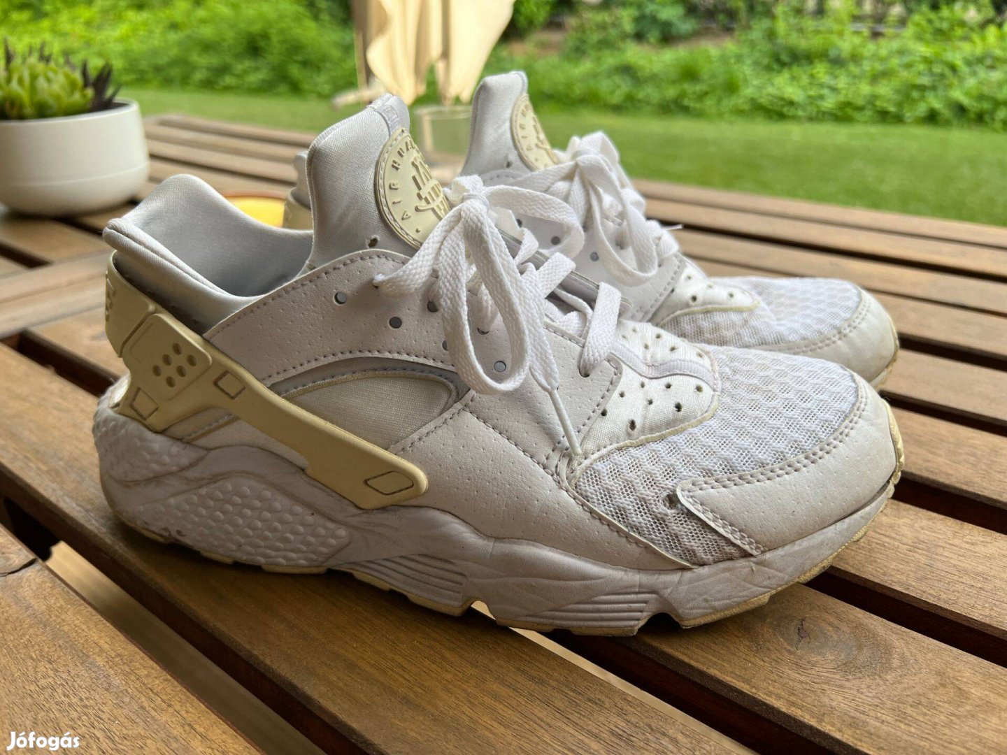 Nike Huarache triple white 43