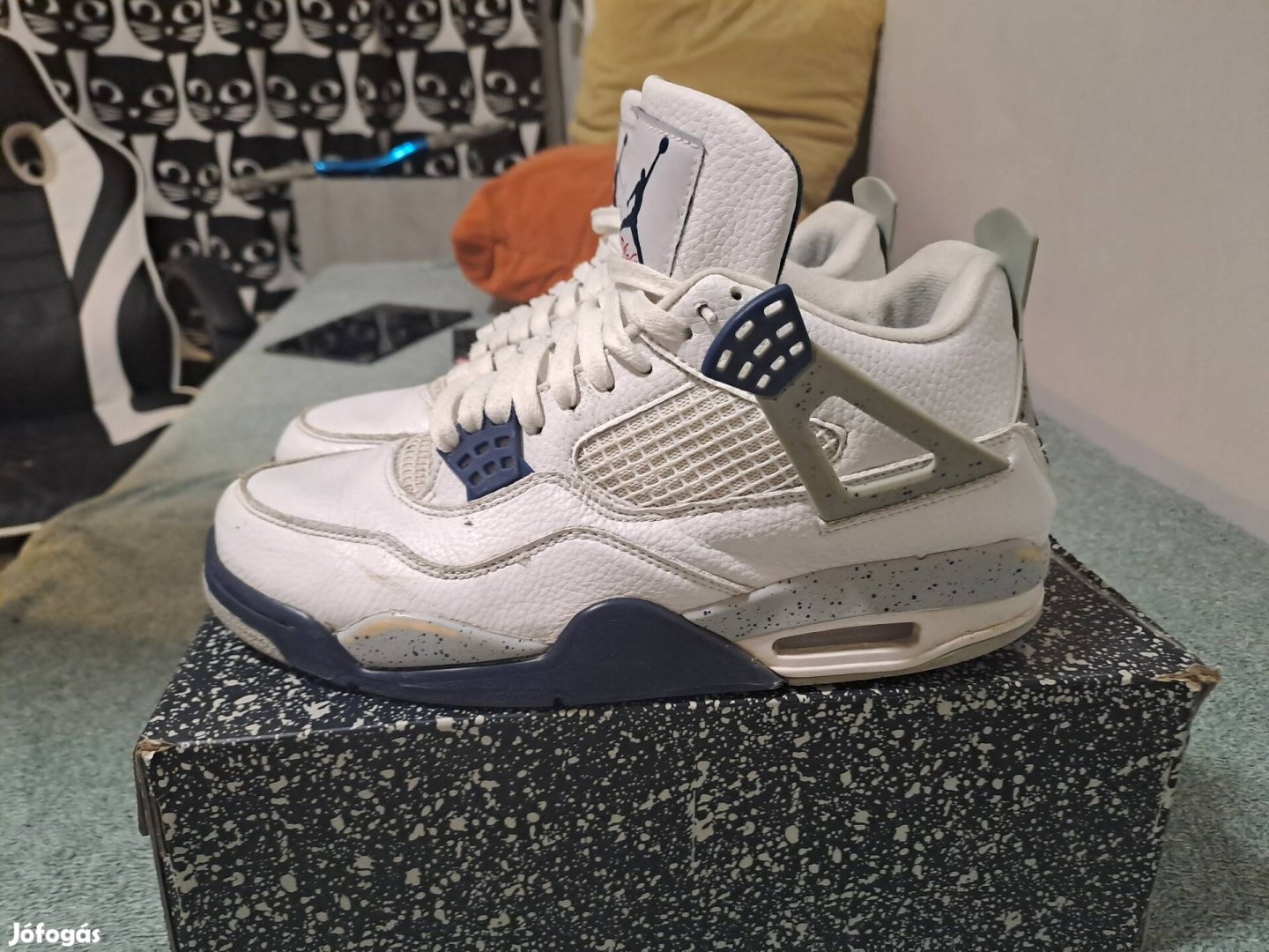 Nike Jordan 4 midnight navy 42- es