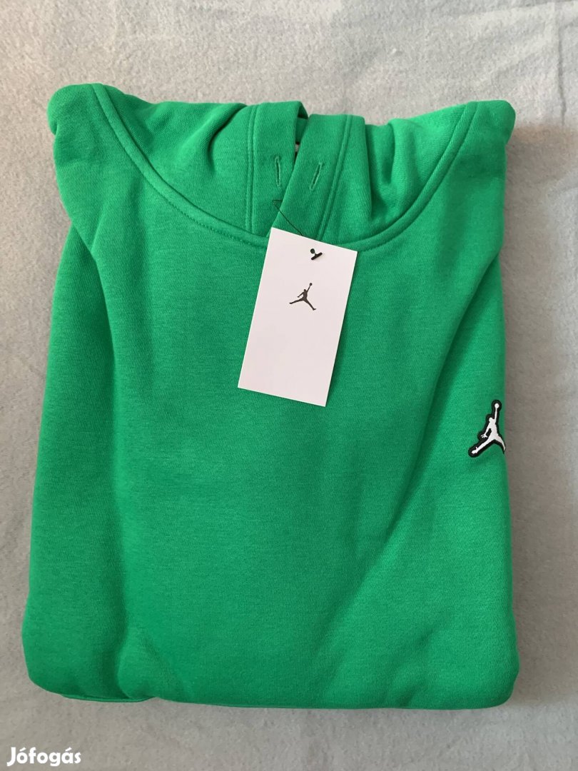 Nike Jordan új zöld színű csomagolt kapucnis pulcsi XL