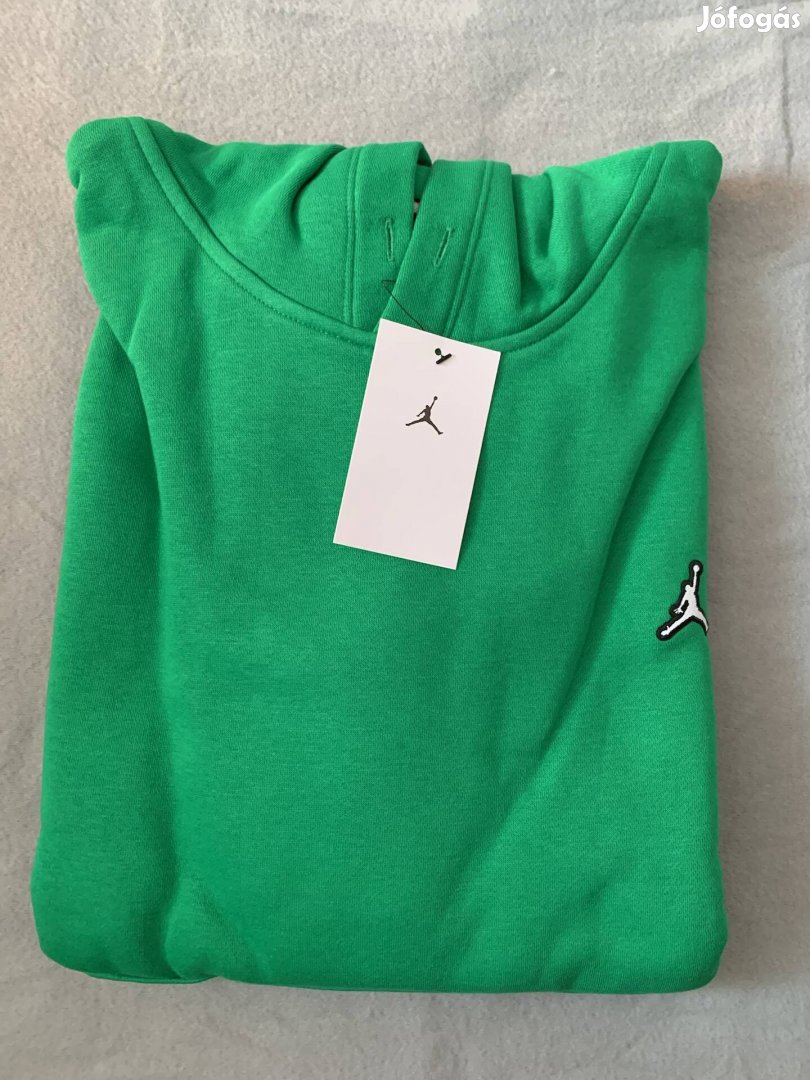 Nike Jordan új zöld színű csomagolt kapucnis pulcsi XL -es méret