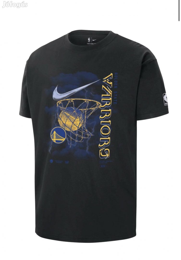 Nike NBA Golden State Warriors egyedi, extra póló! Új, címkés 