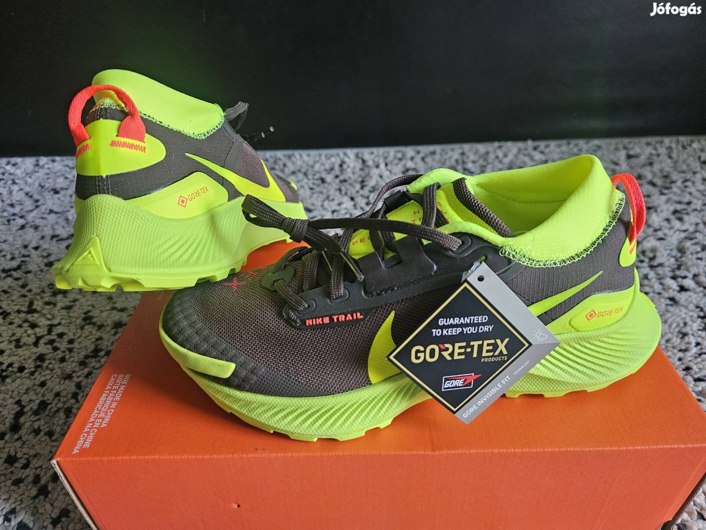 Nike Pegasus Trail 3 Gtx 38-as terep futó cipő.
